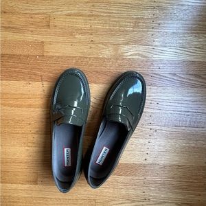 Hunter waterproof loafers